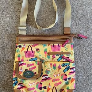 Lily Bloom Summer Themed Messenger Bag